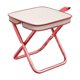 thumbnail image 1 of Taburete de camping portátil plegable, silla de picnic, silla de camping, resistente, para acampar Rosa 28x23x30cm, 1 of 9