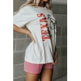 thumbnail image 3 of Women's Western White Texas Cowboy Printed T-Shirt | [ZhiHiMeRi] | (US 20-22)2XL, 3 of 11