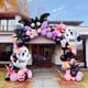 thumbnail image 1 of Kit con forma de arco con forma de guirnalda con globos, decoración para fiestas de Halloween, 1 of 6