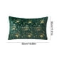 thumbnail image 3 of Gold Foil Christmas Pillow Cover Decorative Elk Bell Print Cushion Case for Holiday Home Decor Sofa Bedroom Living Room Festive Throw Pillowcase, 3 of 6
