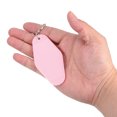 thumbnail image 4 of Unique Bargains Vintage Motel Keychain Blank Hotel Keychains Rhombus Retro Key Tag, Light Pink, 10 Pack, 4 of 7