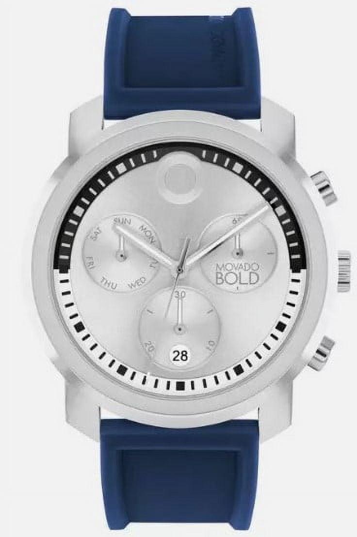 Movado Museum Classic Stainless Steel Blue Dial Watch Women's