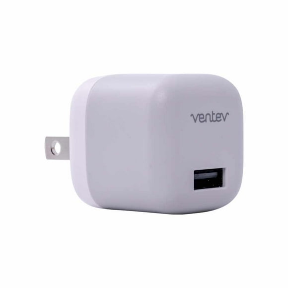 Ventev Wall Charger with Lightning Cable 3.3ft 12W White Wall Chargers