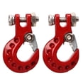 thumbnail image 3 of RC Trailer Hook, Easy Installation Aluminum Alloy RC Winch Hook Firm Structure  For 1/10 Remote Control Cars Red,Blue,Black, 3 of 8