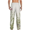 thumbnail image 3 of Fotbe Herbs and Wildflowers Men's Pajama Pants,Sleepwear Pants,Pj Bottoms Drawstring And Pockets-Small, 3 of 9