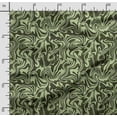 thumbnail image 2 of Soimoi Texture Printed, Japan Crepe SatinFabric By The Yard-54 Inch WideDecorative Sewing Fabric For Dresses, Kimonos, Gowns-Green, 2 of 5