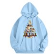 thumbnail image 3 of WILLBEST Sudaderas de Mujer Camiseta Navideña para Mujer Sudadera con Capucha Divertida con Árbol de Navidad y Libros Sudadera con Capucha para Amantes de Los Libros y Profesores XX-Grande, 3 of 3