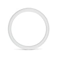 thumbnail image 2 of ANGARA Lab Grown Aeon Diamond Curved Wedding Ring for Women in 14K White Gold (Size-1.2mm| Color-F-G| Clarity-VS) | April Birthstone, Anniversary, Jewelry Gift for Women | Lab-Grown Diamond Ring, 2 of 4