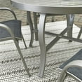 thumbnail image 3 of Homestyles Captiva Table à Manger d'Extérieur en Aluminium, Gris, 3 of 7
