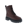 thumbnail image 1 of Bota Para Mujer Swiss Navy Combat Con Hebilla color Café, 1 of 5