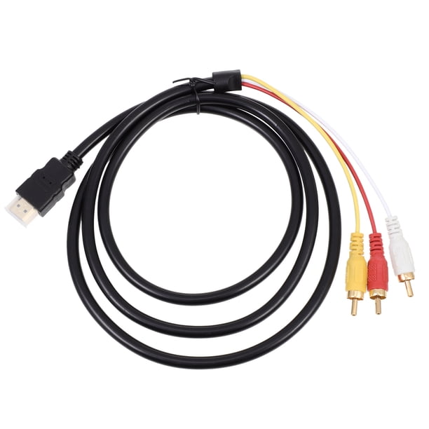 EeaseMX Cable adaptador de vídeo Cable de conexión de vídeo a RCA Cable de conversión RCA Suministro