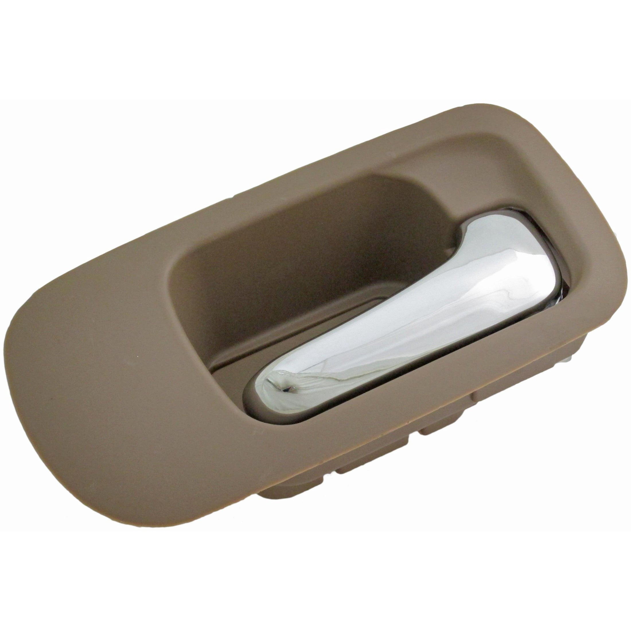 Dorman 92685 Front Passenger Side Interior Door Handle for Specific Honda Models, Brown; Chrome