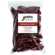 1lb Dried Guajillo Stemless Chiles Pepper by 1400s Spices