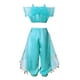 thumbnail image 2 of Disney-vestido de princesa Jasmine para niña, conjunto de ropa de Halloween para fiesta de cumpleaños, Carnaval, Cosplay, lámpara ágica de Aladdín, 2 of 3
