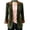 02-Army Green, variant on Womens Fall Winter Corduroy Blazers Long Sleeve Lapel Open Front Suit Jacket Dressy Casual Work Business Outerwear