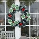 thumbnail image 1 of Artificial Winter Wreath Christmas Wreath Artificial Hanging Wreath Suitable For Front Door Fireplace Stair Railing Christmas Party Decoration, 1 of 6