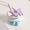Purple, variant on Multi Functional Cable Organizer Clips Wall Mounted Self Adhesive Cord Management Holder Wire Storage Rack for Charging Cable Headphone Data Cable Desk Bedroom Office Space Saver