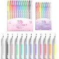 thumbnail image 3 of 3D Jelly Pens, 8/12 Colors Candy Color Gel Ink Pens, Art Supplies Marker, Handwriting Pens, Ink Pens for Writing Notes, 3 of 8