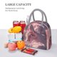 thumbnail image 5 of Easygdp Pink Lotus Buddha Bolsa de Almuerzo Insulada Grande, Forro de Aluminio, Diseño Espacioso, a Prueba de Fugas, Ideal para Trabajo, Picnics, Viajes y Actividades al Aire Libre, 5 of 6
