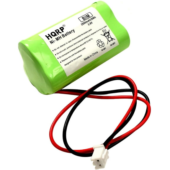 HQRP Battery Compatible with Craftsman 73904 Flashlight Replacement for LED Flash Light AA1800mAh AA2500mAh JC1P-NM3618 35 Led Rechargeable Work Light 3.6V 2500mAh