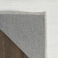 thumbnail image 6 of Nourison Washable Essentials Modern Ivory Grey 2' x 6' Area Rug (2x6), 6 of 8