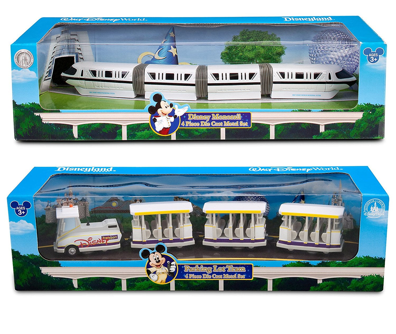 Disney Monorail 2017 Disney Theme Parks Transportation - Walt Disney Parks Model Parking lot