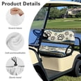 thumbnail image 6 of Uorisanigo Golf Seat Cushion Easy to Install Golf Cart Seat Cushion Pad Aztec Geometric Dog Paw Anti-Scratch Golf Cart Cushions Front Seat Golf Cart Accessories for Most 2 Passenger Club Car, 6 of 7