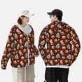 thumbnail image 4 of Gaeub Christmas Gingerbread Men's and Women's UPF 50+ Long-Sleeved Sun Protection Clothing, Fishing Shirt Long Sleeve Zip-X-Large, 4 of 7