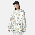 thumbnail image 4 of Fotbe Cartoon House Men's Women's UPF 50+ Sun Protection Jacket Hooded Cooling Shirt with Pockets Hiking Outdoor Performance-Large, 4 of 8