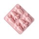 thumbnail image 2 of Moldes para tartas Molde de silicona de zanahoria de 6 cavidades Herramienta de decoración de tartas Molde para fondant de chocolate para postres y cupcakes (Rosa), 2 of 7