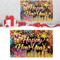 thumbnail image 2 of Event & Party New Years Banners 2026 Decorations Banner Colourful Banner Fabric Happy New Years Background Banners for New Year'S, 1 Fireworks New Year Backdrop, 2 of 9