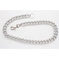 thumbnail image 4 of Silver Metal Extra Long Wallet Chain KeyChain Rocker Strong Chunky Links Biker, 4 of 8