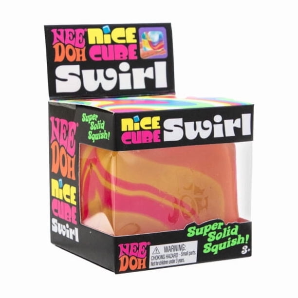 NeeDoh Swirl Nice Cube - Sensory Tool for Preschool Classrooms