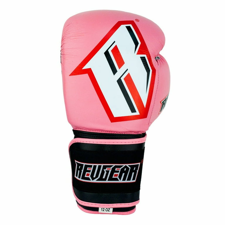 Revgear S3 Sentinel Pro Boxing Gloves - White/Pink 