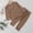 E237-Coffee, variant on hengsof Children's Spring Summer Casual Suit, Fashionable Polka Dot Print Pullover Two Piece Straight Leg Sweatpants Set, Comfortable Long Sleeve Crew Neck Top Elastic Waist Trousers Set