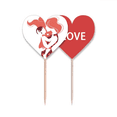 thumbnail image 1 of Mother Child Faly Affection Pattern Toothpick Flag LOVE Heart Lable Cupcake Pick, 1 of 4
