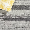 thumbnail image 4 of Safavieh Courtyard Jannah Abstract Indoor/Outdoor Area Rug, Gray/Black, 6'7" x 9'6", 4 of 9