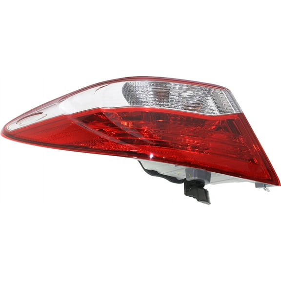 Tail Light Compatible With 2015-2017 Toyota Camry Left Driver With bulb(s)