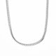 thumbnail image 2 of 20-60CM Plata de Ley 925 18K oro 5MM collares cadena lateral para hombres mujer niño señora joyería fina fiesta de boda, 2 of 2