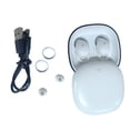 thumbnail image 3 of Mini auriculares Bluetooth invisibles, totalmente inalámbricos, para dormir en todos los teléfonos inteligentes. Blanco, 3 of 9