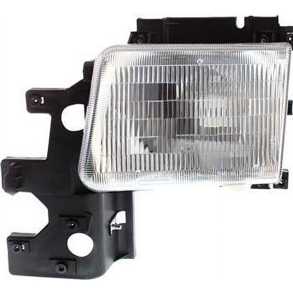 Headlight Compatible With 1994 Dodge B350 1995-1997 B3500 Left Driver Halogen With bulb(s)