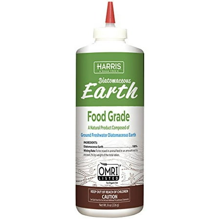 Diatomaceous Earth Food Grade, 1/2 LB, Natural Product - Composed of a half pound of 100% ground freshwater diatomaceous earth with absolutely.., By