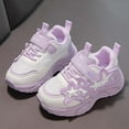 thumbnail image 6 of Staki Kids Sneakers Toddler Shoes Girls Shoes Slip on Sneakers Breathable Walking Running Shoes(Purple,12.5 Little Kid), 6 of 9