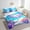 Blue, variant on Erosebridal Axolotl Bedding Sets Twin Size,Cartoon Starss Comforter Sets With Sheets,Animal Decoraiton,Reversible,Breathable,7Pcs