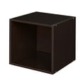 thumbnail image 4 of Niche Cubo Storage Organizer Open Bookshelf Set- 12 Cubes 6 Canvas Bins- Truffle/Teal, 4 of 6