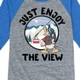 thumbnail image 3 of Disney - Just Enjoy The View - Toddler & Youth Raglan Graphic T-Shirt, 3 of 4