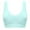 Blue-c, variant on V Neck Bralettes for Women Plus Size Bras Padded Seamless Sleepwear Yoga Bra Wireless Underwear V-Neck Padded Bra Feature Hook and Eye Closure Strapless Bra Style Y-140 , Brown M