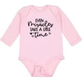 thumbnail image 3 of Inktastic Baby Even Miracles Take a Little Time Boys or Girls Long Sleeve Baby Bodysuit, 3 of 5