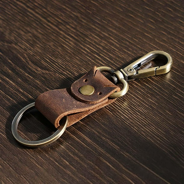 PU Leather Keychain Key Chain Holder with Belt Loop Car Key
