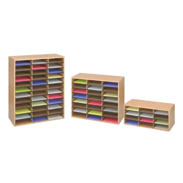 Ensemble d'Accessoires de Bureau 3 Pcs avec Compartiments Organisateurs de Courrier